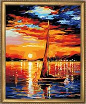 שקיעת החמה Art Canvas