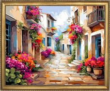 עיר חמודה Art Canvas