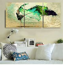 מעוף של פנטזיה (טריפטיך) Art Canvas