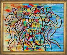 כליזמר (Leon Zernitsky) Art Canvas