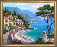 נוף קיץ, אמן: סונג קים Art Canvas