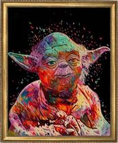יודה (דמות מהסרט "מלחמת הכוכבים") Art Canvas