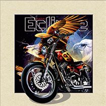 נשר ואופנוע Art Canvas