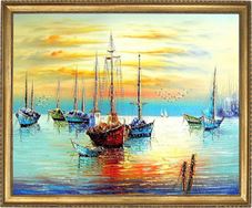 מקלט שקט Art Canvas