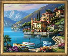 נמל שקט, 40х50 ס''מ Art Canvas